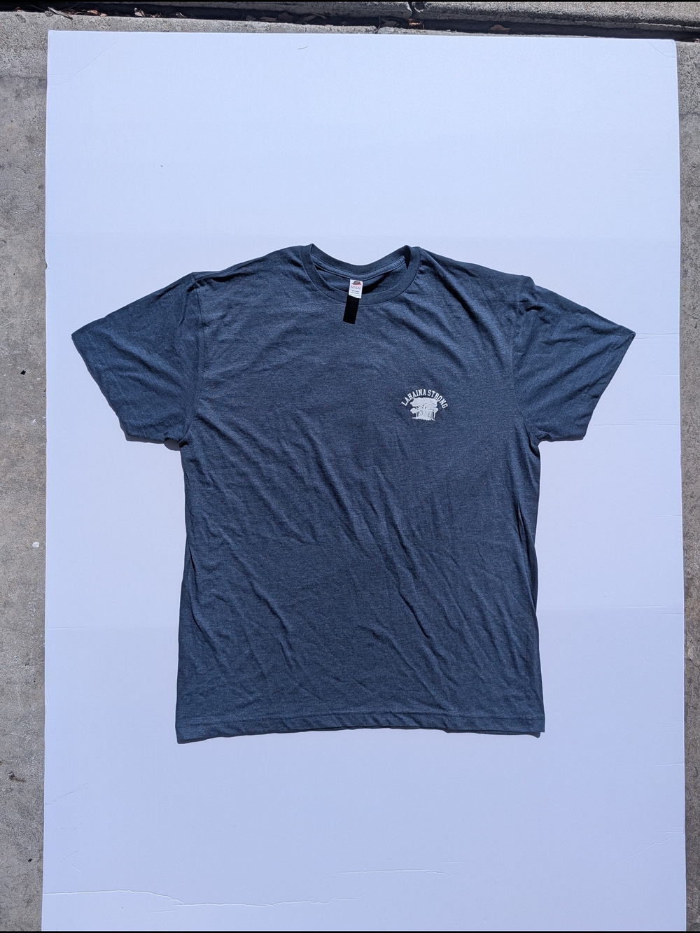 Unbranded Men’s Heather Charcoal Graphic Tee - Short Sleeve Casual Shirt
